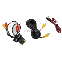 Caméra de recul universelle AHD pour voiture avec capteur d'image CCD à vision nocturne et guide de stationnement pour objectif Fisheye Golden à 170 degrés