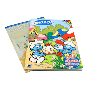 Enfants Anglais livres d'histoire impression Couleur À Couverture Rigide Enfants Livre Impression <span class=keywords><strong>Dessin</strong></span> <span class=keywords><strong>Animé</strong></span> Schtroumpfs - Product Image 2