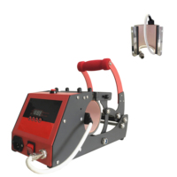 Presse à chaleur pour tasses à sublimation électrique manuelle 4 en 1 avec imprimante à plat, neuve