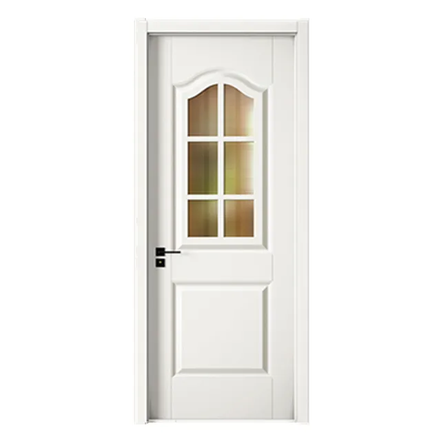 Porte solide impiallacciate in legno pannello a nucleo cavo puerta ultimo design interno moderno porta in legno massello