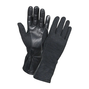 Venta caliente Nomex resistente al fuego vuelo Flyer piloto operador aviación deber guantes de cuero Flyer handschuhe para hombres - Product Image 5