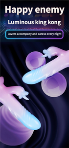 Erwachsenen-Sexspielzeug für Frauen: Weicher Silikon-Analplug Vibrator <span class=keywords><strong>Dildo</strong></span> in Geschenkbox - Product Image 2