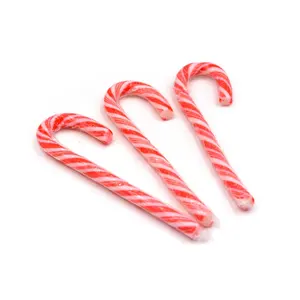 高价值糖果手工多色摆件装饰彩虹圣诞清真犹太甜美专用糖果手杖服装
