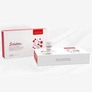 Ampolla de solución compleja de colágeno recombinante Aveilan Medical para el rostro, suero hidratante antiarrugas de 10 ml - Product Image 1