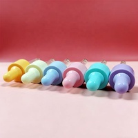 Flacon compte-gouttes en verre de 30 ml, couleurs mélangées, pour macarons, personnalisable, pour huiles essentielles et sérums de soin, avec logo personnalisé pour les soins de la peau