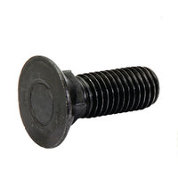 Baut Leher Persegi Countersunk Datar dan Mur Heksagonal Baja Karbon DIN 605 Berlapis Seng Kelas 8.8 10.9 M6-M24