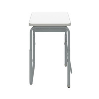 Bureau d'étude moderne pour une personne, plateau en bois, design simple, table de classe pour mobilier scolaire