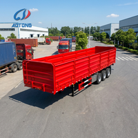 Semi-remorque à rideaux latéraux 3 ou 4 essieux, capacité 40-100 tonnes, type fourgon, personnalisable