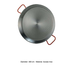 Paellera de Acero al Carbono Valenciana Ø 40 cm - Product Image 3