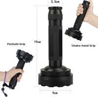 Lampe de poche ultraviolette de haute qualité, 395nm, Ultra lumineuse, 128 LED, détecteur portatif professionnel d'urine de chien, lampe torche UV