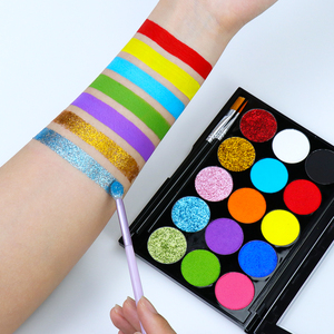 Kit <span class=keywords><strong>de</strong></span> <span class=keywords><strong>Pintura</strong></span> Corporal para Niños GP Personalizado, Multicolor, a Base <span class=keywords><strong>de</strong></span> Agua, No Tóxico, Profesional, Brillante en la Oscuridad, Lavable con Agua, <span class=keywords><strong>Pintura</strong></span> Facial con Purpurina UV - Product Image 3