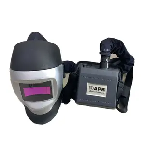 电池供电空气净化呼吸器自动变暗焊接头盔与Hepa过滤器在中国
