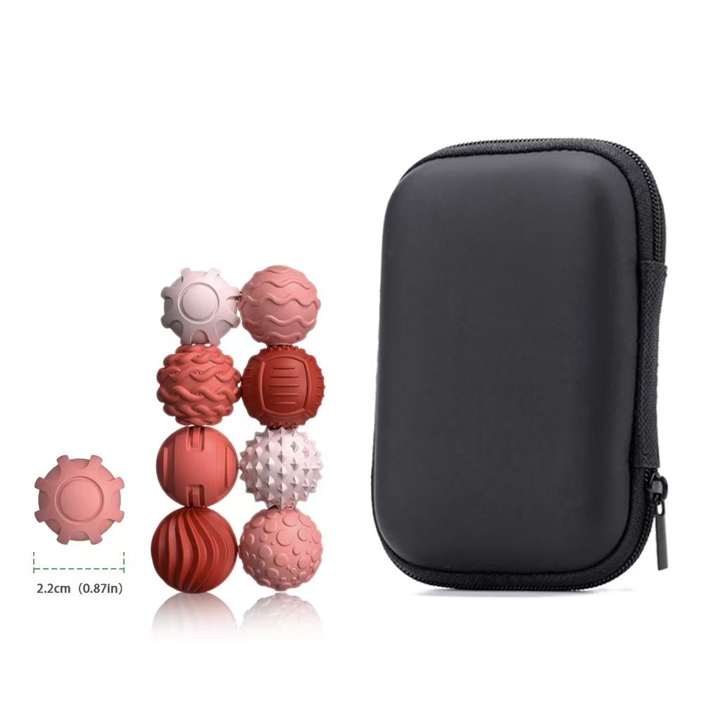 สีชมพู 8 แพ็ค (พร้อมกล่อง)