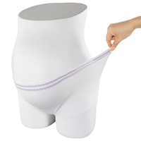 Culottes jetables en maille douce et respirante pour la maternité post-partum, sous-vêtements d'hôpital pour la récupération après une césarienne, lot de 5