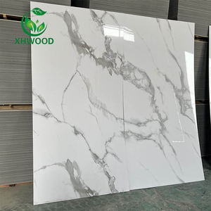 PET Charbon de <span class=keywords><strong>Bambou</strong></span> 1220*2440mm <span class=keywords><strong>Prix</strong></span> de Gros Haute Brillance Couleur Marbre pour Décoration Murale PVC - Product Image 4