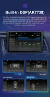 TS20 IPS 7870 9 pouces Android 13 GPS WiFi 3D Tableau de bord Placement Multi UI Thème Système Voiture DVD Radio Lecteur Multimédia