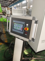 Ligne de machine de granulation de plastique recyclé avec compacteur pour l'extraction de film plastique recyclé