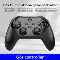 Control de Juego Inalámbrico G6S con Joystick de Doble Efecto Hall, Giroscopio de 6 Ejes y Botones Traseros para Nintendo Switch / Android / IOS / PC
