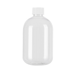 Pet Wide Mouth <b>Plastic</b> Bottle 200ml-500ml Screw Cap Cosmetic <b>Packaging</b> Round Shape - Product Image 5