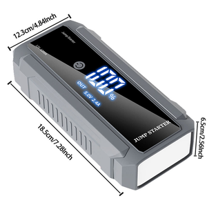 <span class=keywords><strong>BR</strong></span> 1200A 20000mAh Powerbank Starthilfe 12V Auto-Start Tragbares Ladegerät Digitales Laden Notbeleuchtung - Product Image 2