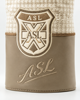 ASL GOLF PU Housse de club de golf légère, durable, entièrement brodée, portable, personnalisable avec motif imprimé intégral