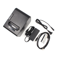 Imprimante thermique de reçus POS noir et blanc 80 mm avec coupe-papier automatique Interfaces USB RS232 LAN en stock