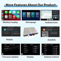 VIKNAV sans fil Apple CarPlay adapté à l'écran OEM de la voiture d'origine pour Lexus IS 2009 -2012 Android Auto Linux Interface Box