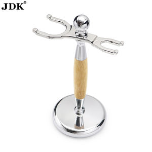 JDK New Design 3cp <span class=keywords><strong>Set</strong></span> di pennelli da <span class=keywords><strong>barba</strong></span> manico in bambù <span class=keywords><strong>Set</strong></span> di rasoio da barbiere per la cura della <span class=keywords><strong>barba</strong></span> - Product Image 5