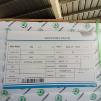 Papier de copie sans bois clair à haute douceur pour l'impression d'expositions et d'épicerie Échantillon gratuit Papier d'écriture offset
