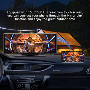 شاشة Maustor الذكية اللاسلكية مقاس 10.26 بوصة بنظام Android Auto وCarplay وملاحة GPS، شاشة Carplay عالمية محمولة وراديو للسيارة - Product Image 4