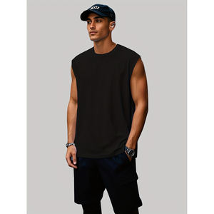 Premium Breathable Men's Sleeveless Tank Tops Moisture-<b>Wicking</b> Technology for Cool Active Lifestyles Tank Tops - Product Image 2