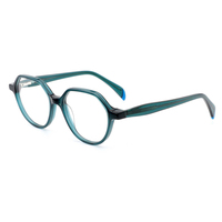 Monturas Ópticas de Acetato Duraderas de Diseño Retro de Alta Gama para Gafas de Prescripción para Hombres y Mujeres