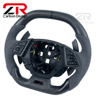 Accessoires intérieurs de voiture en fibre de carbone, volant sport en cuir véritable personnalisé pour Chevrolet Camaro SS ZL1 2SS LS RS