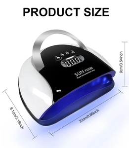 Lampe à ongles professionnelle Sun X22 48W pour séchage de gel UV, équipement d'amélioration des ongles en gros - Product Image 6