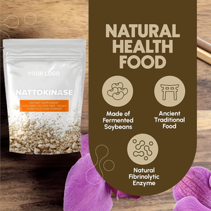 สารสกัดจากนัตโตะธรรมชาติผงเนตโตไคเนสโบรมีเลนเคอร์คูมิน10000ฟู8000 - Product Image 2