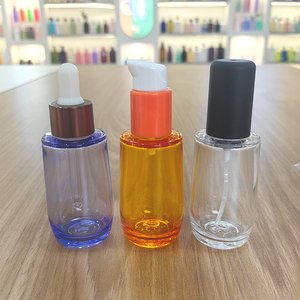 Ecológico reciclado PETG cuidado de la piel embalaje 50ml vitamina C plástico PETG serigrafía suero cuentagotas botella - Product Image 3