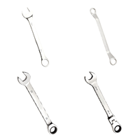 Clé à molette double à extrémités ouvertes pour distributeur de chauffage au sol en acier 27mm 29mm, métrique, pour installation de tuyauterie de chauffage et plomberie DIY