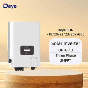 Mejor <span class=keywords><strong>Precio</strong></span>, Sistema de Inversor de Energía Deye SUN-18/20/22/23/25K-G05, Inversor Solar Trifásico Conectado a la Red de Bajo Voltaje para Uso Doméstico - Product Image 1