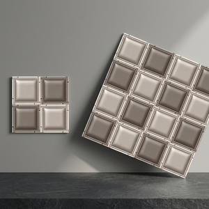 Carreaux de sol en céramique numérique 3D émaillés, finition mate, 400x400mm, 5mm, pour extérieur, centres commerciaux et salles de bain, dernière collection Vistaar - Product Image 6