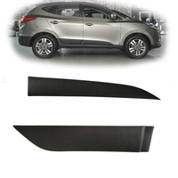 Panneau de porte extérieure de voiture pour hyundai ix ix35 tucson 2009 2010 2011 2012 2013 2014 2015 porte arrière avant anti-rayures protéger