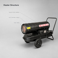 Chauffage d'appoint à énergie nouvelle WANHENG haute puissance 20000W 15L avec contrôle automatique de la température et mode éco pour usage intérieur