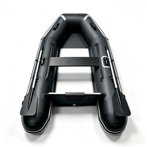 Bateau de pêche gonflable à double flotteur pour sols durs avec <span class=keywords><strong>support</strong></span> <span class=keywords><strong>moteur</strong></span> hors-bord en PVC pour sports nautiques et divertissements en extérieur - Product Image 3