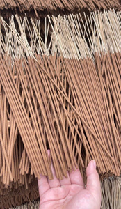 Bâtonnets d'encens en bambou faits à la main, usage religieux, toutes saisons, écologiques, biologiques, longue durée, pour le yoga, la méditation, la pratique spirituelle - Product Image 3