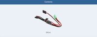 Moteur T-motor AM06A Dronehint 1-2S F3P Mini Drone RC Moteur sans balais pour course FPV Taille 40 mm Aluminium Lipo Matériel Modèle d'avion ESC
