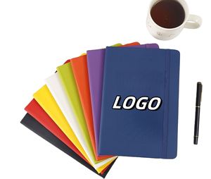 Libreta Personalizada X515-1 de Cuero PU con Correa, Agenda de Negocios, Logotipo Personalizado al por Mayor, Impresión de Serigrafía, Portátil, A5 - Product Image 1