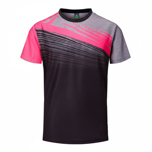 Mejor venta precio barato hombres sublimación impresión algodón manga corta verano desgaste gimnasio Fitness O cuello Hombre Camisetas 2024 - Product Image 1