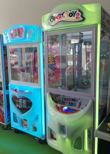Máquina de grúa de juguete clásica <span class=keywords><strong>Crazy</strong></span> Toy Super Box3, máquina expendedora de muñecas, máquina de juego de arcade operada con monedas para canje de premios de tamaño mediano - Product Image 6
