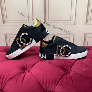 Zapatos Casuales de Diseño de Lujo para Hombre y Mujer, Tendencia Graffiti, Suela de TPU, Parte Superior de Cuero Genuino, Forro de Felpa - Product Image 1