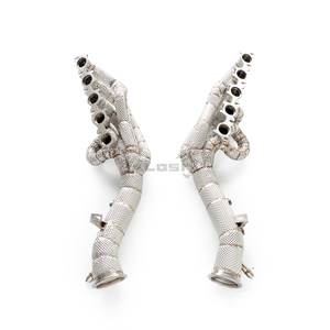 Colector de Escape Directo SS304 para Lamborghini Huracán LP580 LP610 5.2 2014-2018, Mejora de <span class=keywords><strong>Aislamiento</strong></span> de Alto Rendimiento - Product Image 4