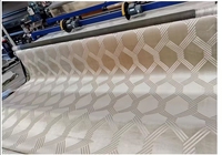 4X25m mur à mur Raschel gaufré tapis et tapis rouleau tapis pour l'Arabie Saoudite marché